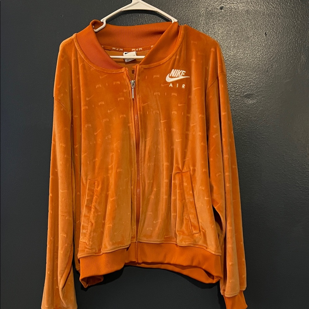 Nike Women's Vibrant Orange Bomber Jacket
